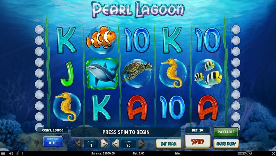 Pearl Lagoon Slot Mobile