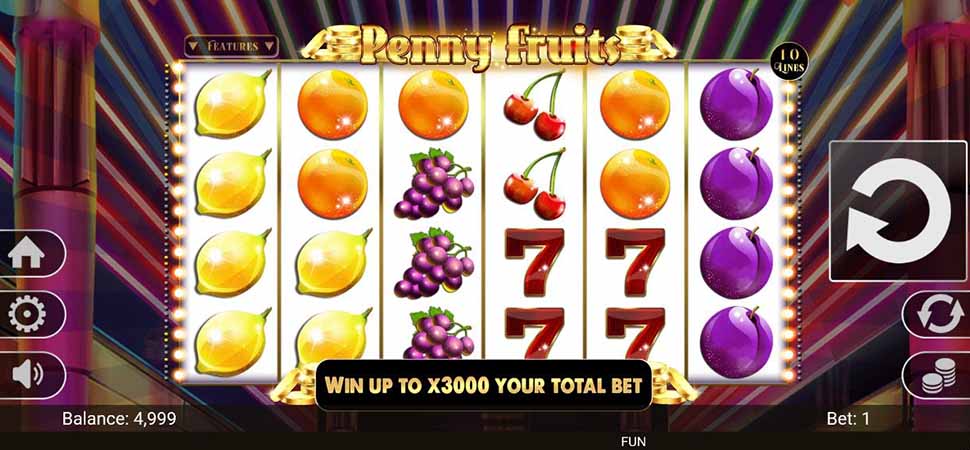Penny Fruits slot mobile