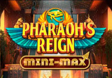 Pharaoh's Reign Mini-Max Slot - Review, Free & Demo Play logo