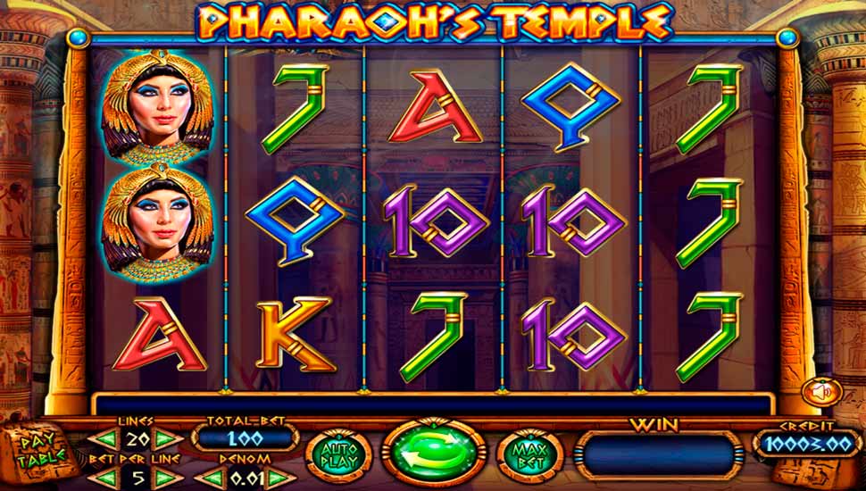 Pharaoh's Temple Slot - Review, Free & Demo Play preview