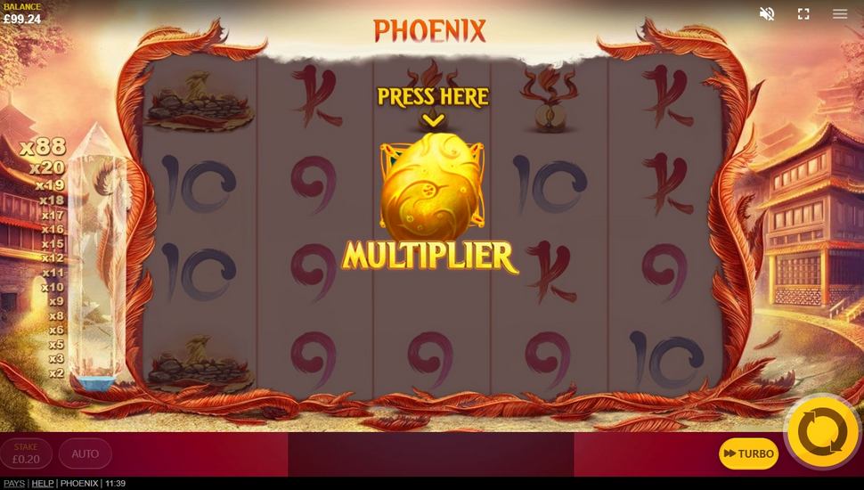 Phoenix Slot - Golden Egg