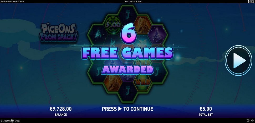 Pigeons From Space! Slot - Free Spins