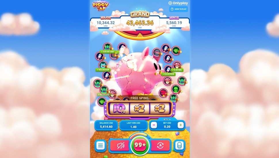 piggy tap free bonus