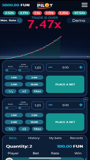 Pilot Cup Game: Bet and Cash Out - CrashWinBet 🚀