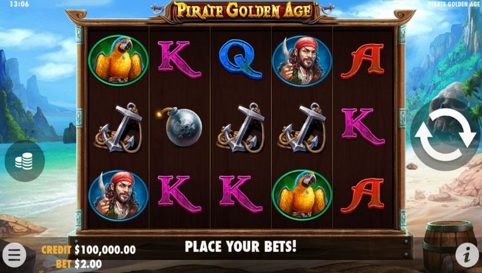Pirate Golden Age Slot Mobile