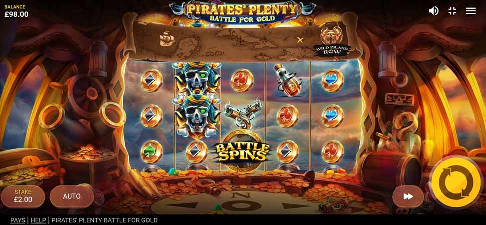 Pirates Plenty Battle for Gold slot mobile