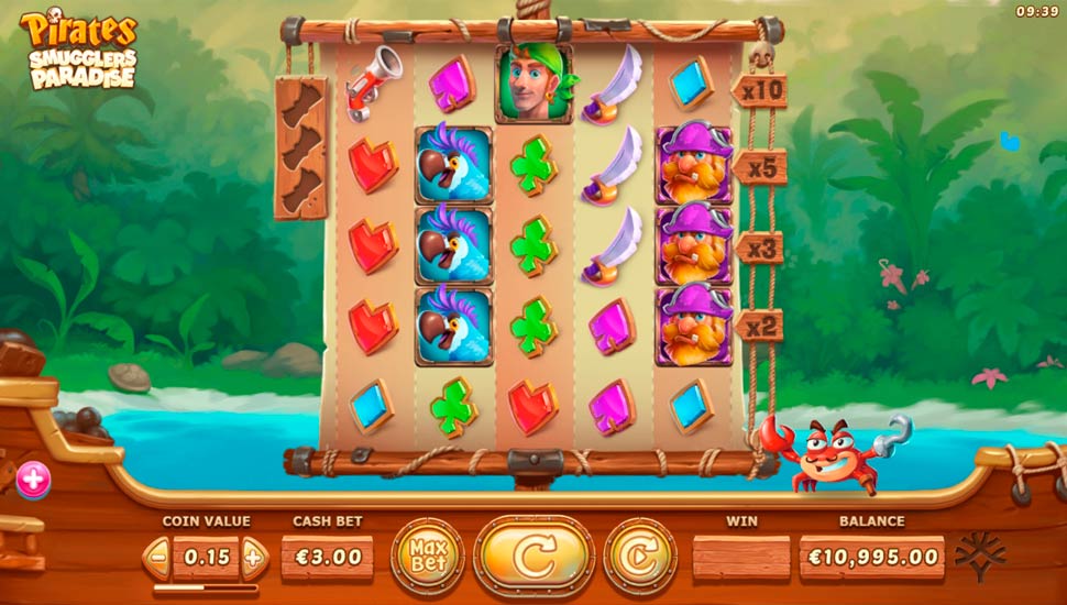 Pirates: Smugglers Paradise Slot - Review, Free & Demo Play preview
