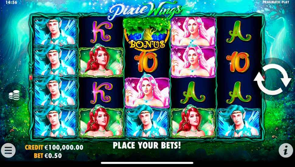 Pixie wings slot mobile