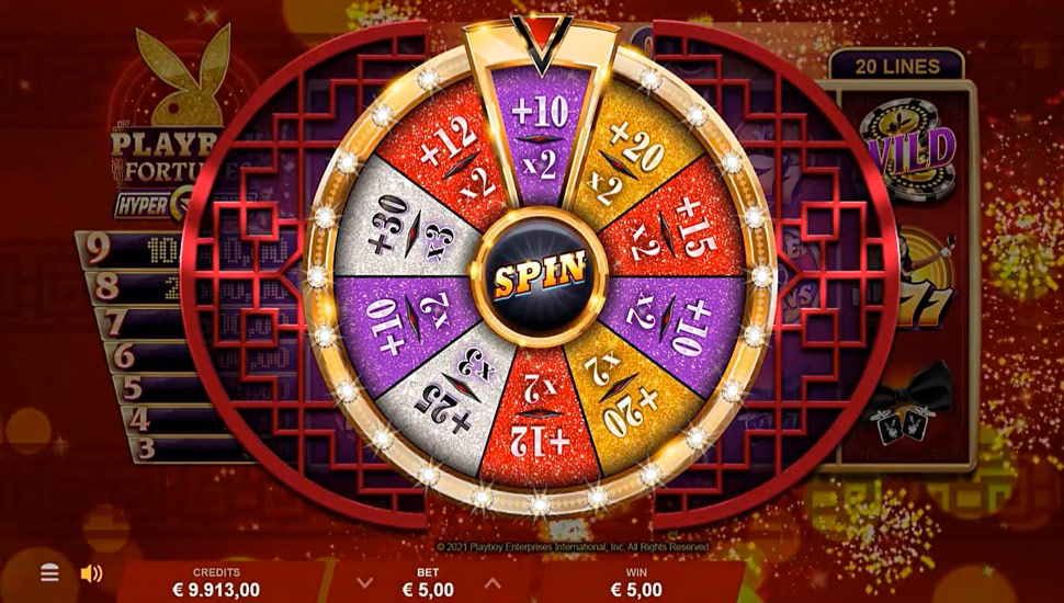 Playboy fortunes hyperspins slot - free spins