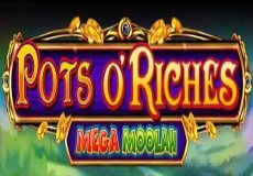 Pots O'Riches Mega Moolah Slot - Review, Free & Demo Play logo