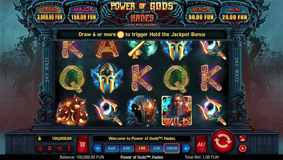 Power of Gods: Hades Hold the Jackpot