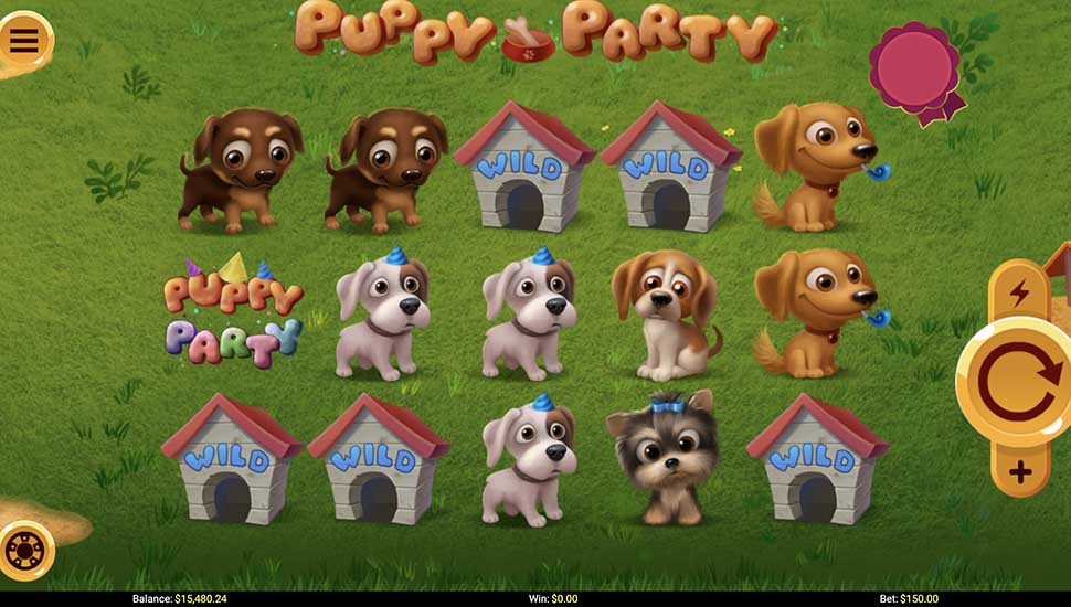 Puppy Party Slot - Review, Free & Demo Play preview