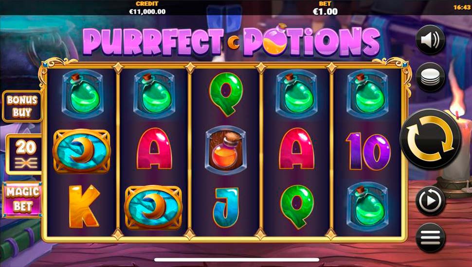Purrfect Potions slot mobile