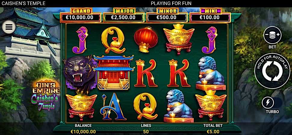 Qin's Empire Caishen's Temple Slot Review | Demo & Free Play | RTP Check