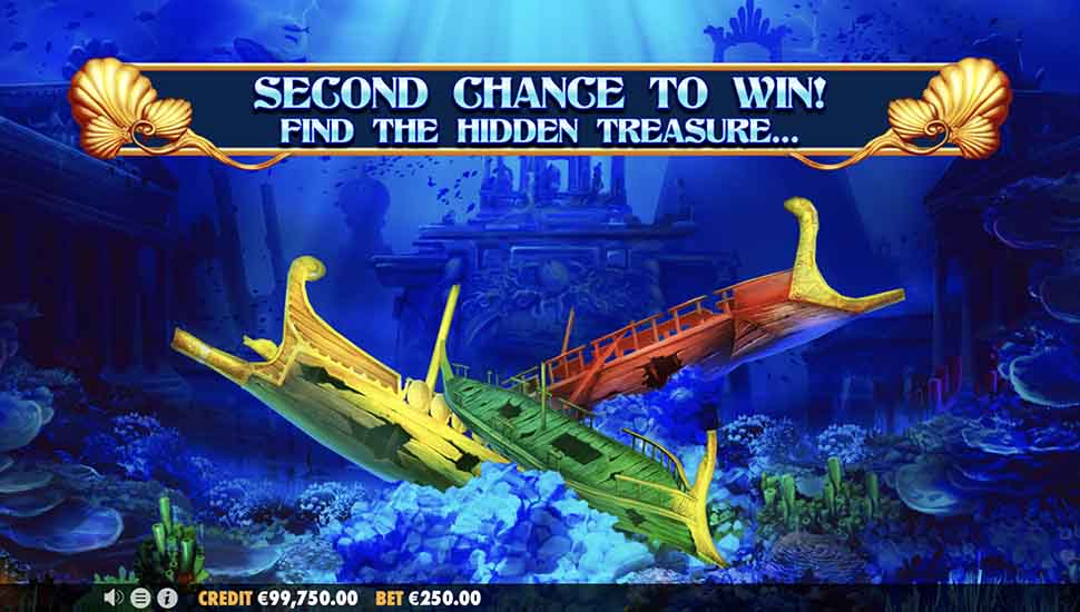 Queen of Atlantis slot The Second Chance bonus