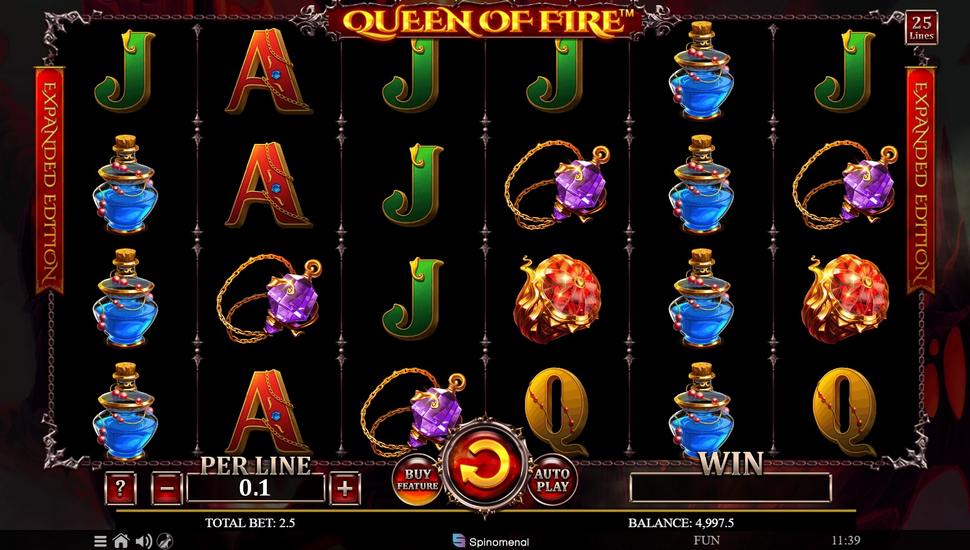 Queen of Fire Expanded Edition Slot - Review, Free & Demo Play