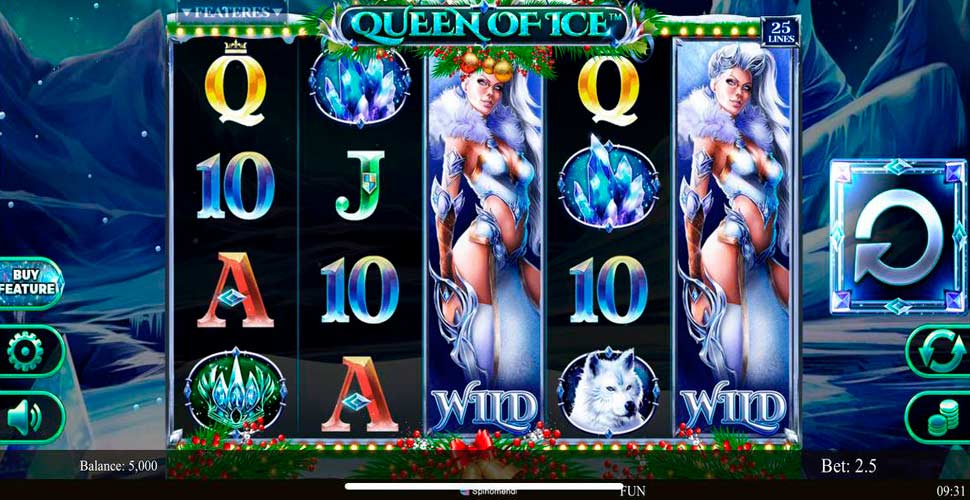 Queen Of Ice Christmas Edition slot mobile
