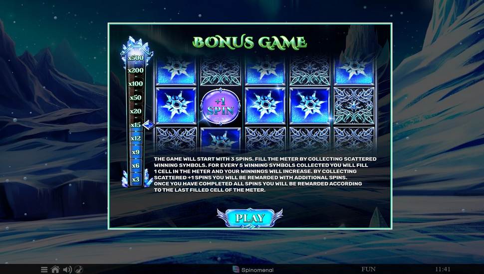 Queen of Ice Expanded Edition Slot - Bonus Game