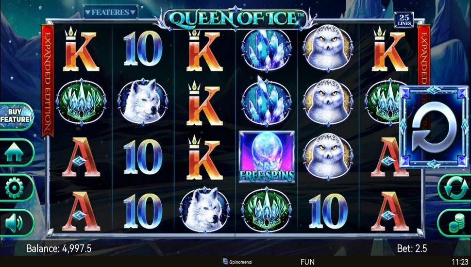 Queen of Ice Expanded Edition Slot Mobile