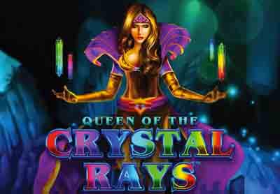 Queen of the Crystal Rays slot Logo