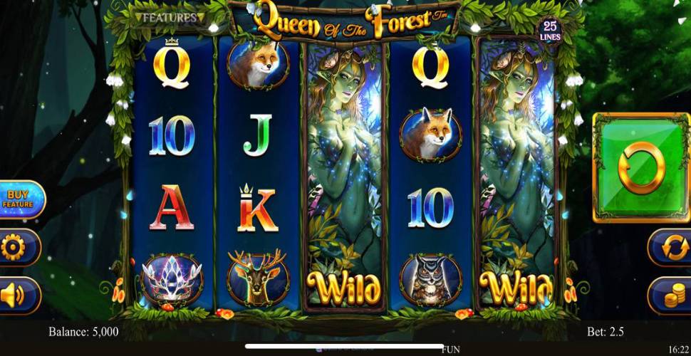 Queen of the Forest slot mobile