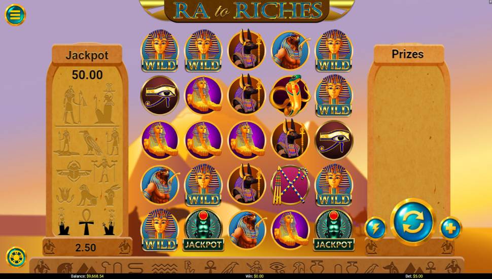 Ra to Riches Slot - Review, Free & Demo Play preview