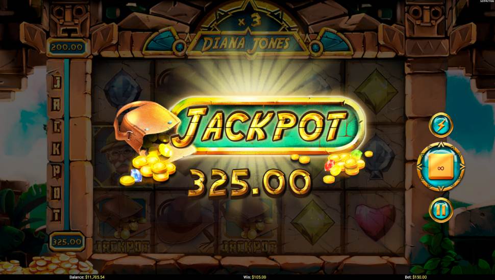 Ra to Riches slot - jackpot