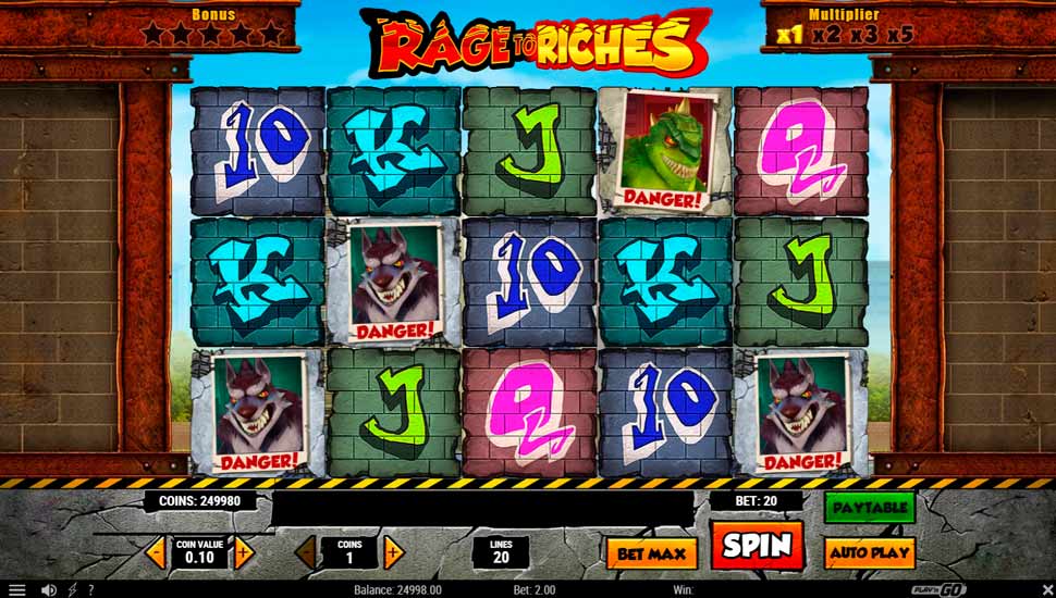 Rage to Riches Slot – Review, Free & Demo Play preview