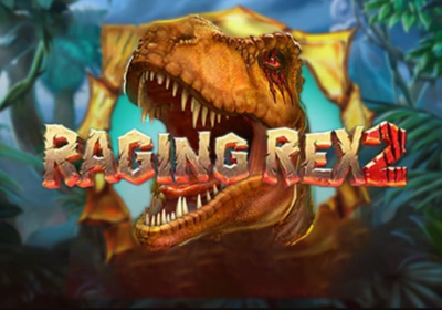 Raging Rex 2 Slot Logo