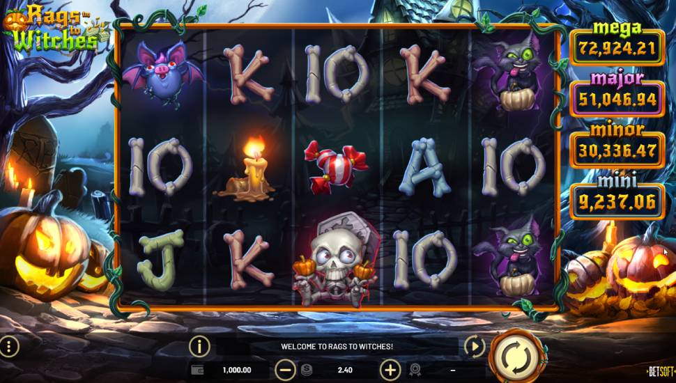 Rags to Witches Slot Review | Free Play