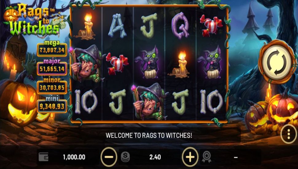 Rags to witches slot mobile