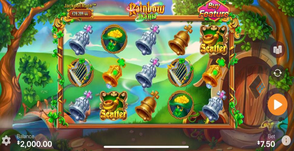 Rainbow Mania slot mobile