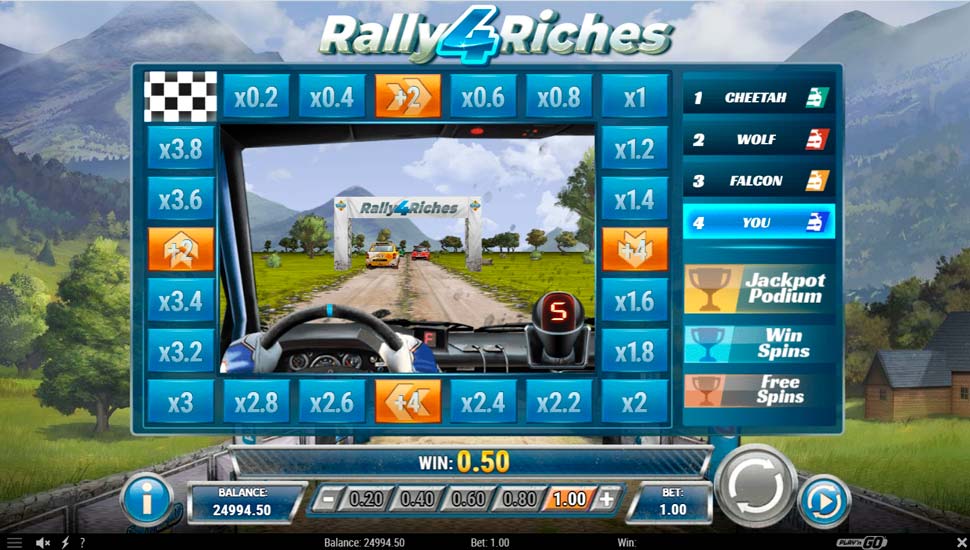 Rally 4 riches slot Championship Race