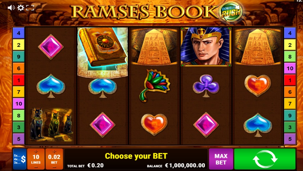 Ramses Book Double Rush - Slot