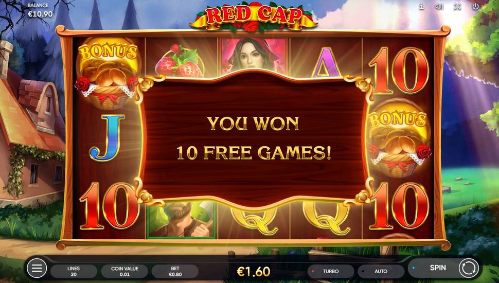 Red Cap Slot - Free Spins