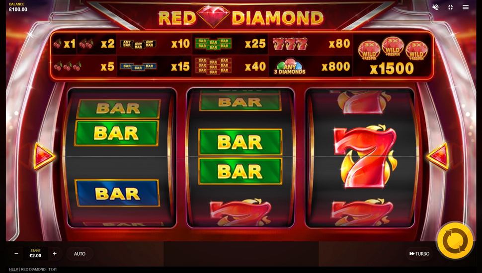 Red Diamond Slot - Review, Free & Demo Play preview