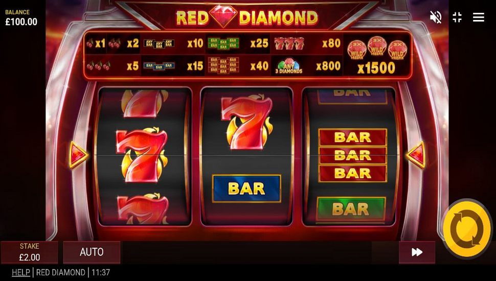 Red Diamond Slot Mobile