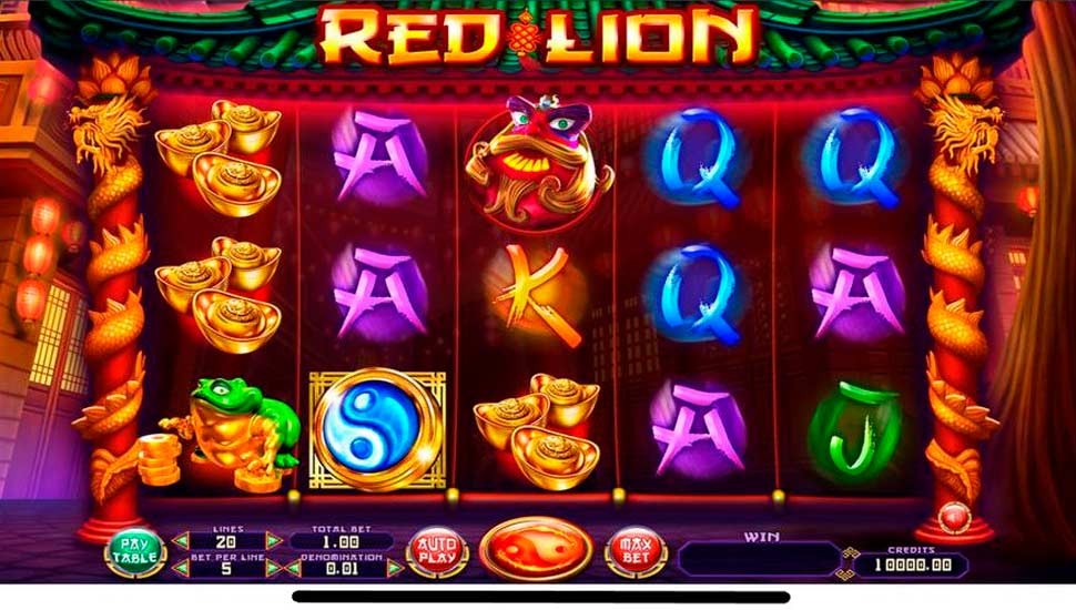 Red Lion slot mobile