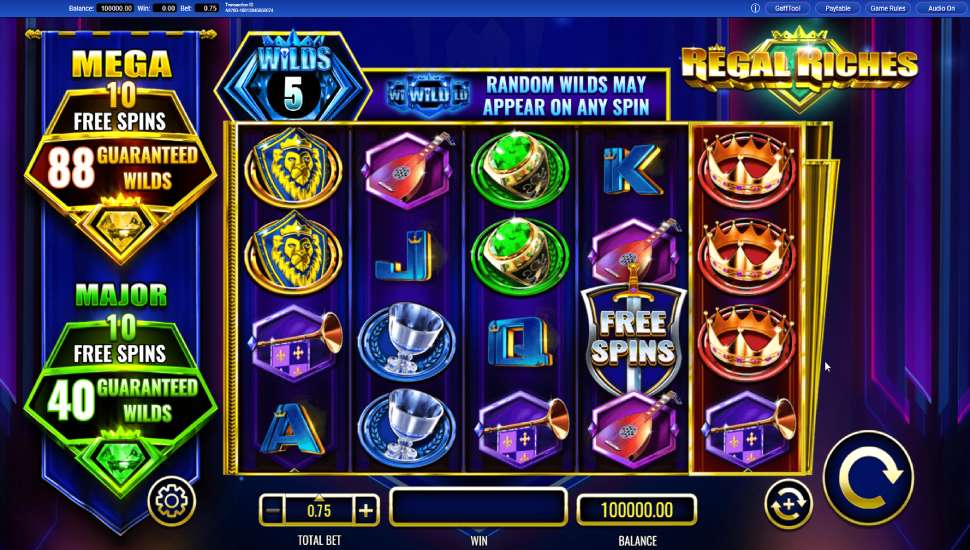 Regal Riches Slot - Review, Free & Demo Play