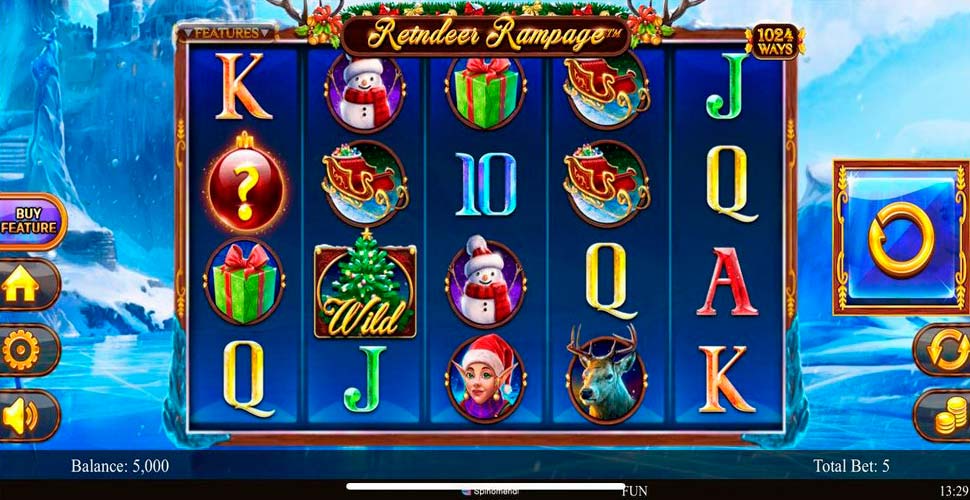 Reindeer Rampage slot mobile