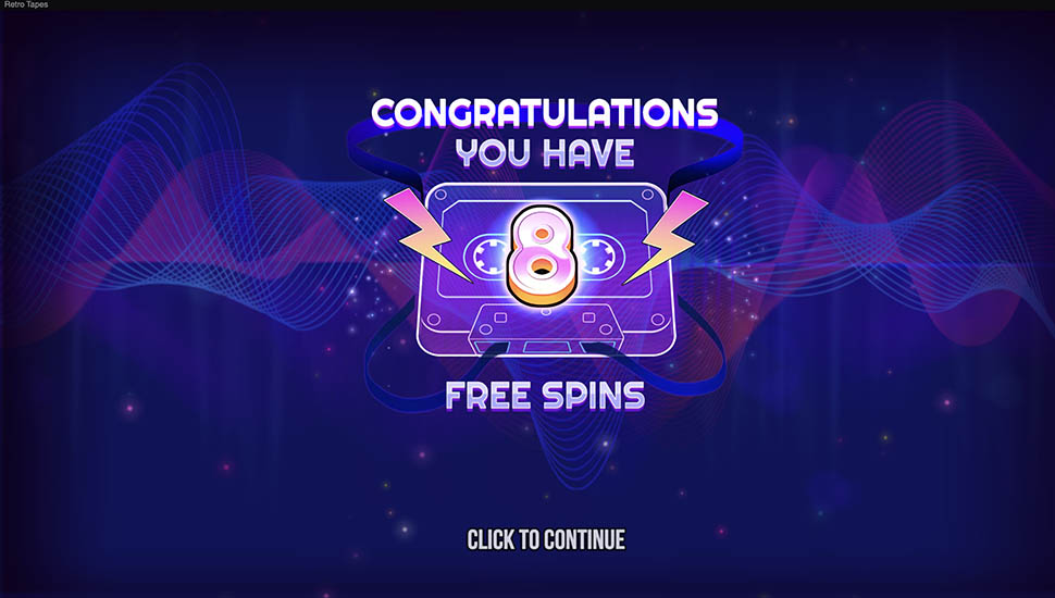 Retro Tapes slot Top Charts Feature free spins