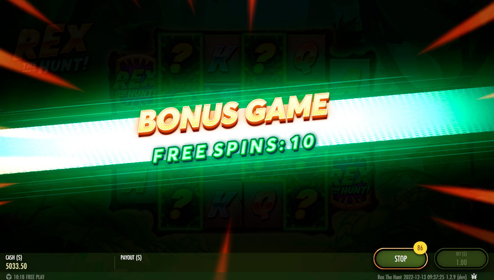 Rex The Hunt! slot free Spins