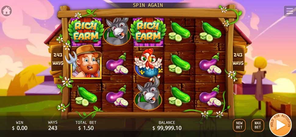 Rich Farm (KA Gaming ) Slot Review | Demo & FREE Play