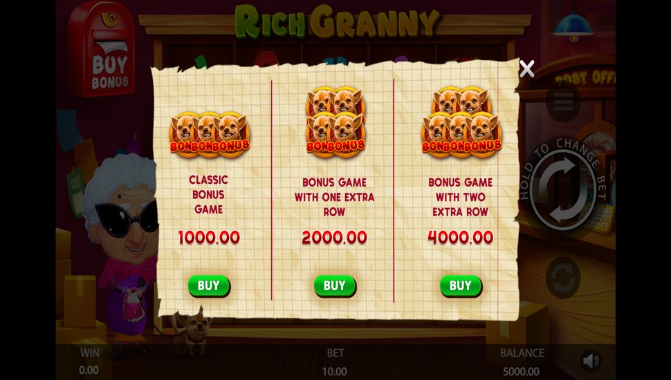Rich Granny Slot - Bonus Buy