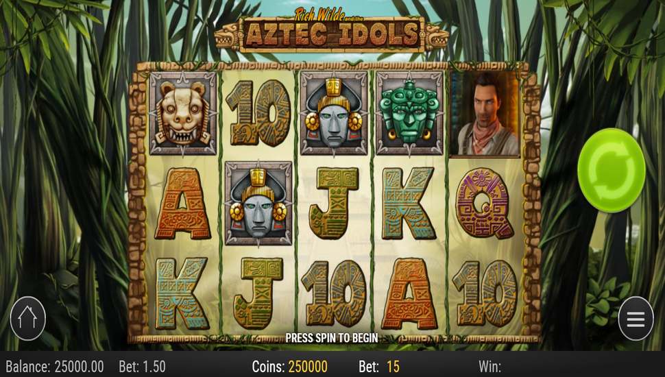 Rich Wilde and the Aztec Idols Slot - Review, Free & Demo Play