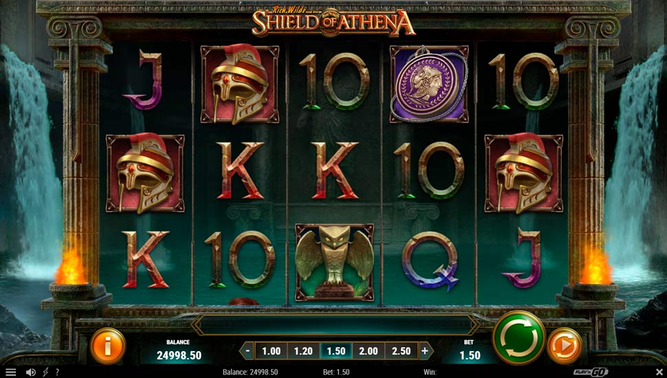 Rich Wilde and the Shield of Athena Slot - Review, Free & Demo Play preview
