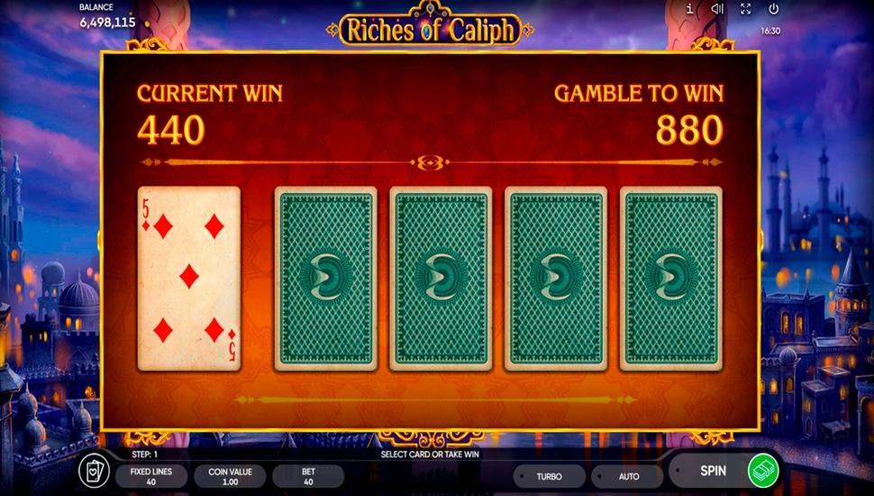 Riches of caliph slot gamble
