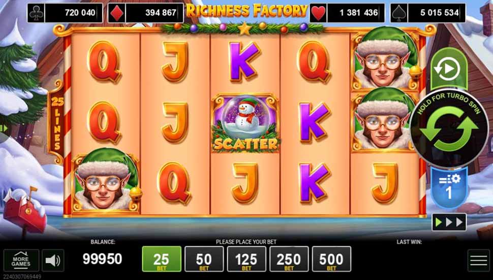 Richness Factory slot mobile