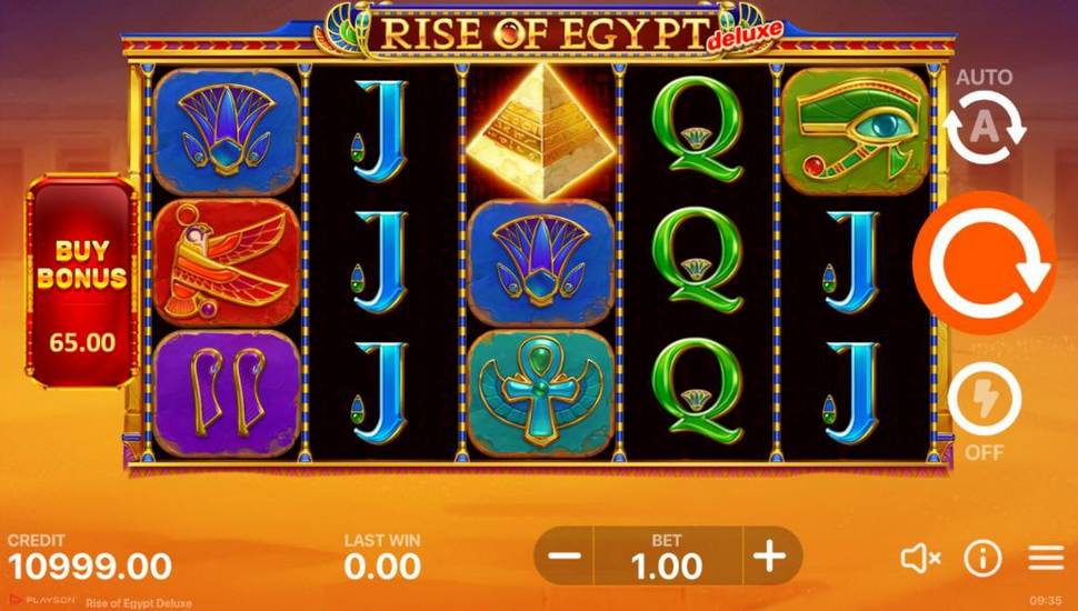 Rise of Egypt Deluxe Slot - Mobile