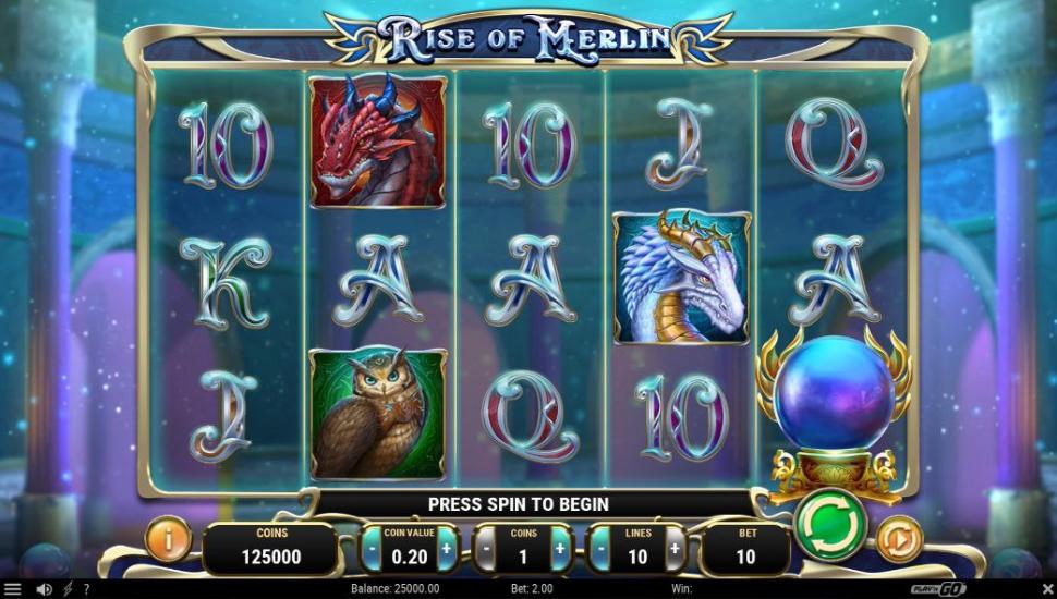 Rise of Merlin slot mobile